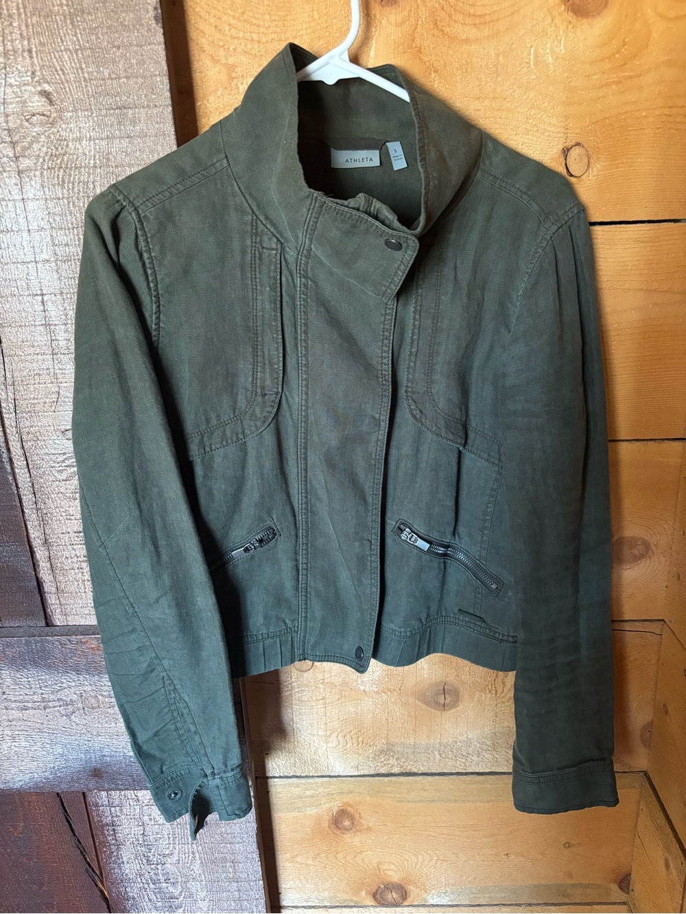 Athleta Sahara Linen Jacket